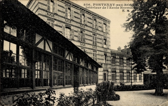 Postcard Fontenay aux Roses Hauts de Seine, interior of the Ecole Normale