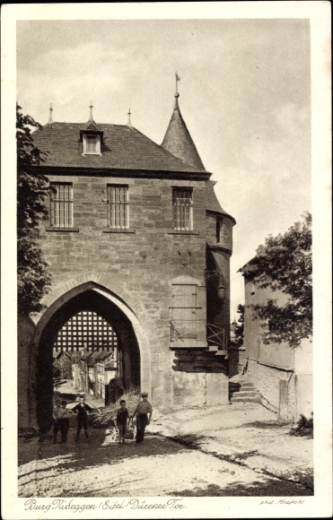 PC Nideggen Eifel, castle, Dürener Tor