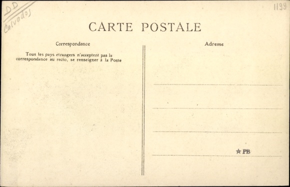 Postcard Merville Calvados, Le Moulin du Buisson