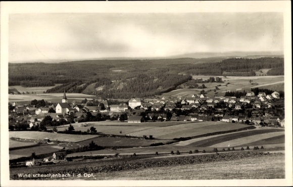 Ak Windischeschenbach in der Oberpfalz, Panorama