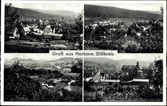 PC Herborn in Hesse, partial views
