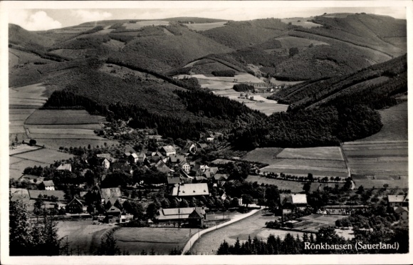 Ak Rönkhausen Finnentrop in het Sauerland, algemeen beeld