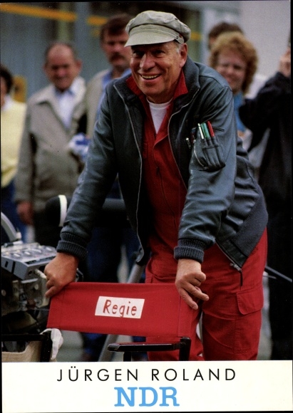 Postcard film director and actor Jürgen Roland, NDR
