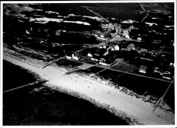 Foto Nordseebad Sankt Peter Ording, Fliegeraufnahme
