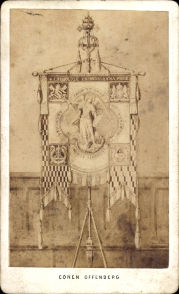CdV Schlacht um Mentana, Banner