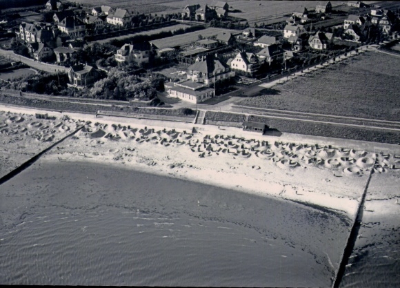 Foto Wyk auf Föhr Nordfriesland, Luftaufnahme