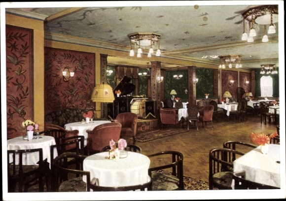 Postcard Hamburg Nord Langenhorn, Ochsenzoll, Altonaer Hof, interior view