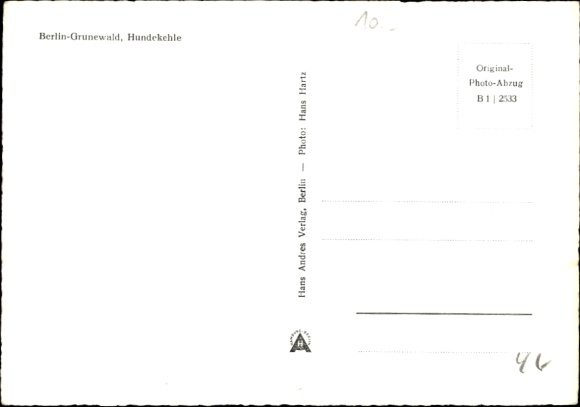 KP Berlin Wilmersdorf Grunewald, Hundekehle