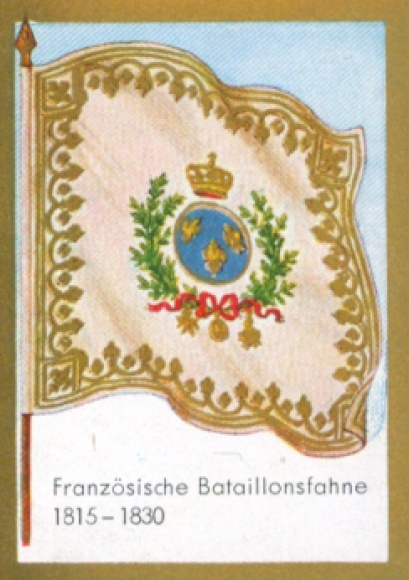 Collection picture historical flags picture 178, French battalion flag 1815 - 1830