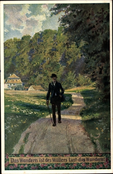 Song artist PC Hey, Paul, Wandering is the miller&#39;s delight, folk song card no. 64