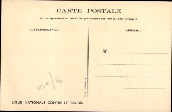 Artist PC Poulbot, Francisque, Boys with toy train, Ligue Nationale contre le Taudis