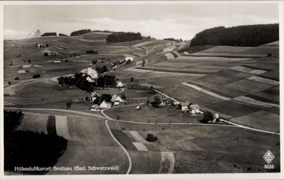 Ak Breitnau in het Zwarte Woud, luchtfoto