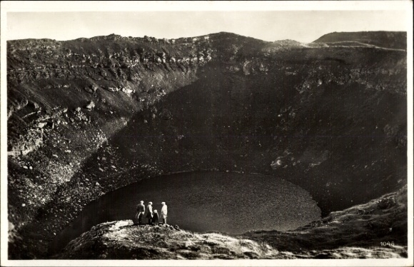 Wyspa Ak, wymarły krater