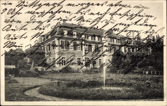 Postcard Besigheim am Neckar Württemberg, Freudental recreation home