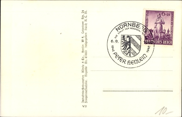 PC Nuremberg, camp of the HJ and the SA, Nazi Party Rally, Klinke &amp; Co. 15271
