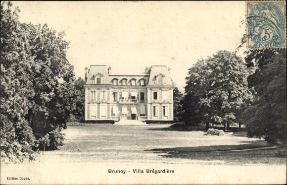 Ak Brunoy Essonne, Villa Bregardiere