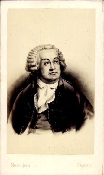 Carte de visite Honoré Gabriel de Riqueti, comte de Mirabeau