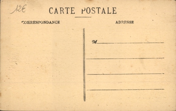 Postcard Capbreton sur Mer Landes, Le Jeu de Paume