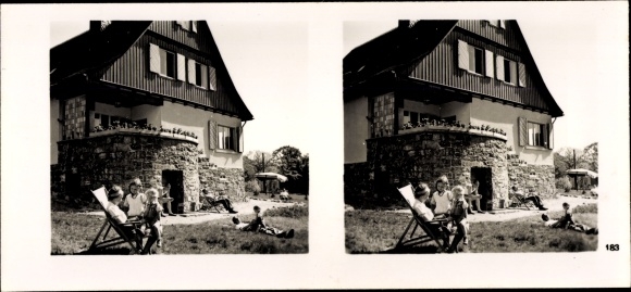 Zdjęcie przestrzenne stereofot. NS Model Company 1937-38 nr 493 III/183, Sparkasse powiatu Münster Westf.