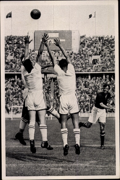 Collection picture Olympia 1936, handball game Austria versus Hungary