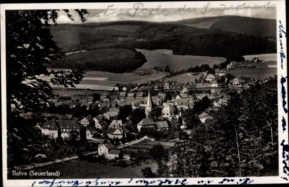 PC Balve in the Sauerland, panorama
