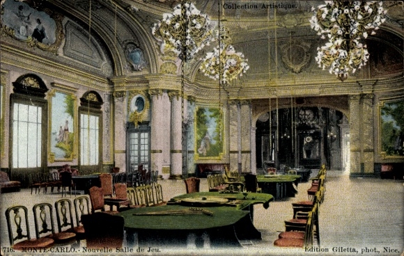 Postcard Monte Carlo Monaco, New Playroom
