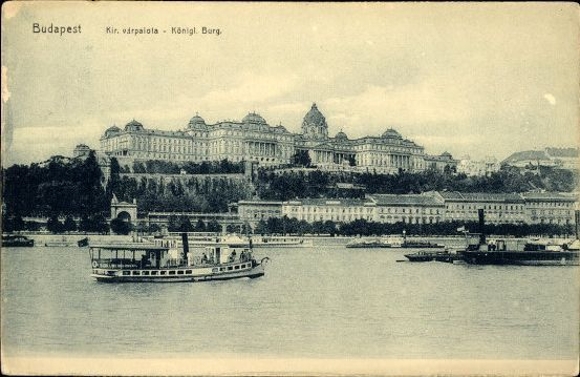 10 alte Ak Budapest in Ungarn, diverse Ansichten