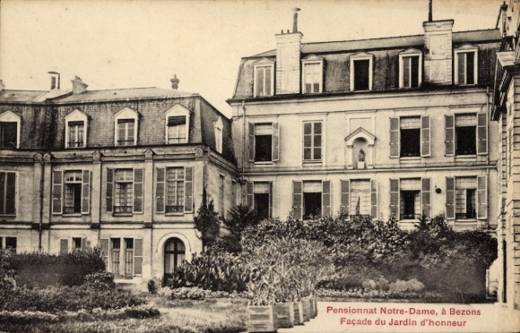 PC Bezons Val d'Oise, Pensionnat Notre-Dame, architecture, garden,