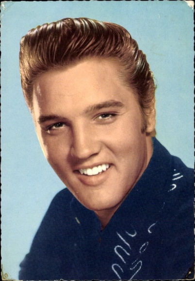 KP aktor i piosenkarz Elvis Presley, portret
