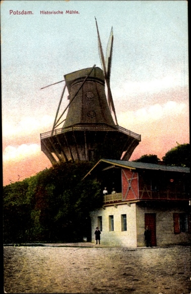 Ak Potsdam, Historische Mühle