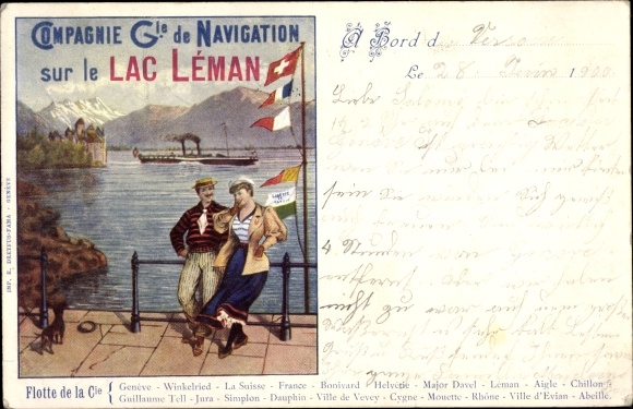 lito Compagnie Generale de Navigation sur le Lac Leman