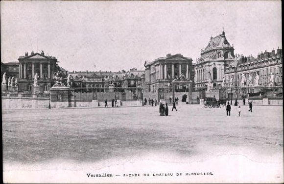 10 oude ansichtkaarten Versailles Yvelines, diverse aanzichten