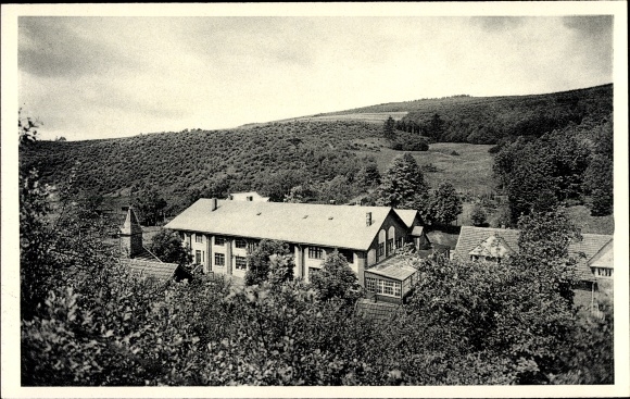 Postcard Herdorf im Hellertal Rhineland Palatinate, convalescent home of the Westf. Women&#39;s Aid Concordia