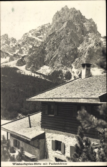 KP Berchtesgaden w Górnej Bawarii, Wimbachgries-Hütte, Palfenhörner, Watzmann