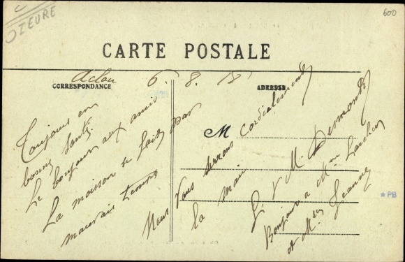 Postcard Brionne Eure, The Great Bridge