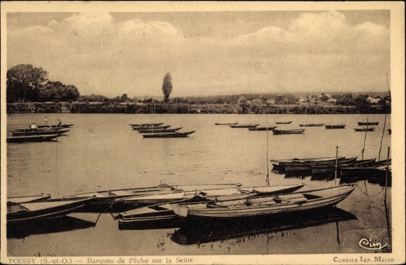 KP Poissy Yvelines, Barques de Peche sur la Seine