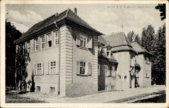 Postcard Ostseebad Müritz Graal-Müritz, building view, VAB Heim
