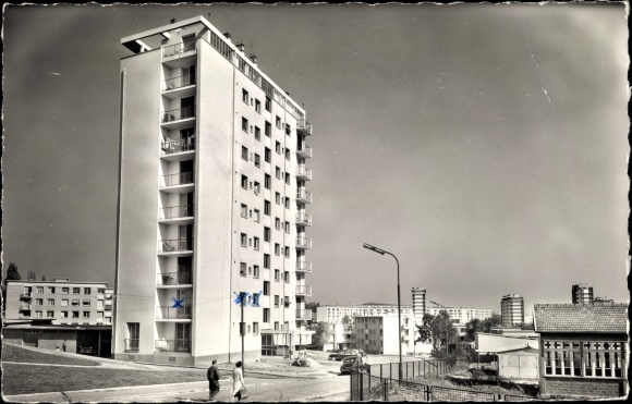 Postcard Châtenay Malabry Hauts de Seine, Robinson Aulnay, The white houses, skyscrapers