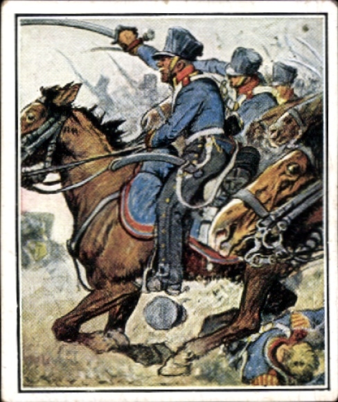 Sammelbild Das Reichsheer u. seine Tradition 253 Alte Armee, Dragoner Rgt. Albrecht v. Preußen, 1813