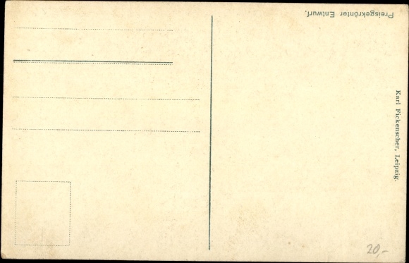 Artist PC Leipzig in Saxony, 26 Central German Federal Shooting Leipzig 1911, W. Tell, crossbow