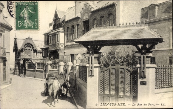 KP Lion sur Mer Calvados, La Rue du Parc
