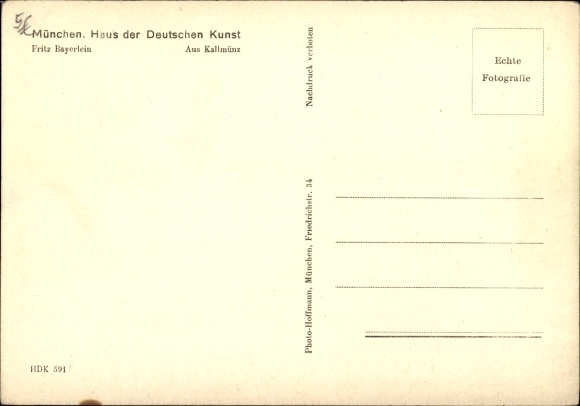 Artist PC Bayerlein, Fritz, from Kallmünz, landscape view, HDK 591