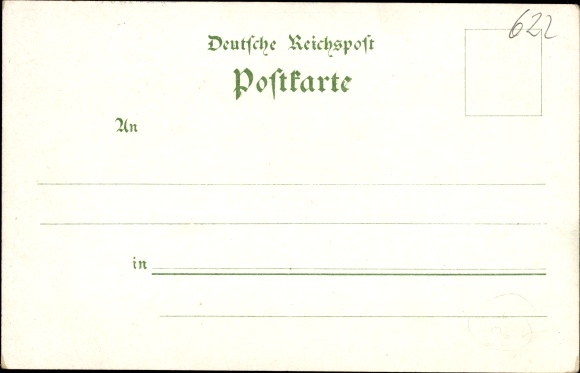 litho Rüdesheim am Rhein, plaats met omgeving, treinstation, rijksmonument Niederwald, wapenschild