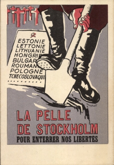 Ak La Pelle de Stockholm, Counter l'armement nucléaire, Anti-Sovjet-Unie, Anti-kernwapens