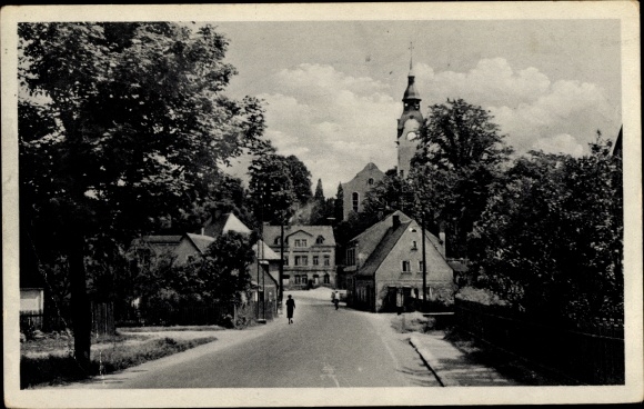 PC Bergen im Vogtland, Plauensche Straße, town center