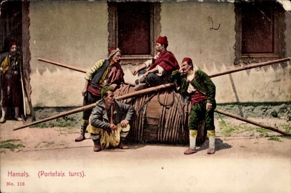 CPA Hamals, Portefaix turcs