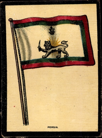 Foto Persien Iran, Landesflagge