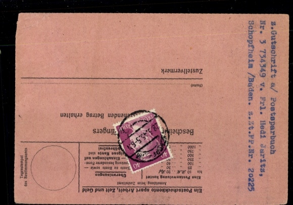 PAW No. 795 (3) "Schopfheim 28.3.45"