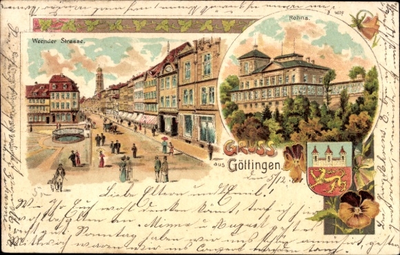 Chromo-Litho Göttingen in Lower Saxony, Weenderstraße, Rohna
