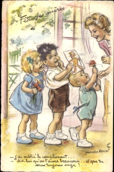 Artysta KP Bouret, Germaine, Fete des mères